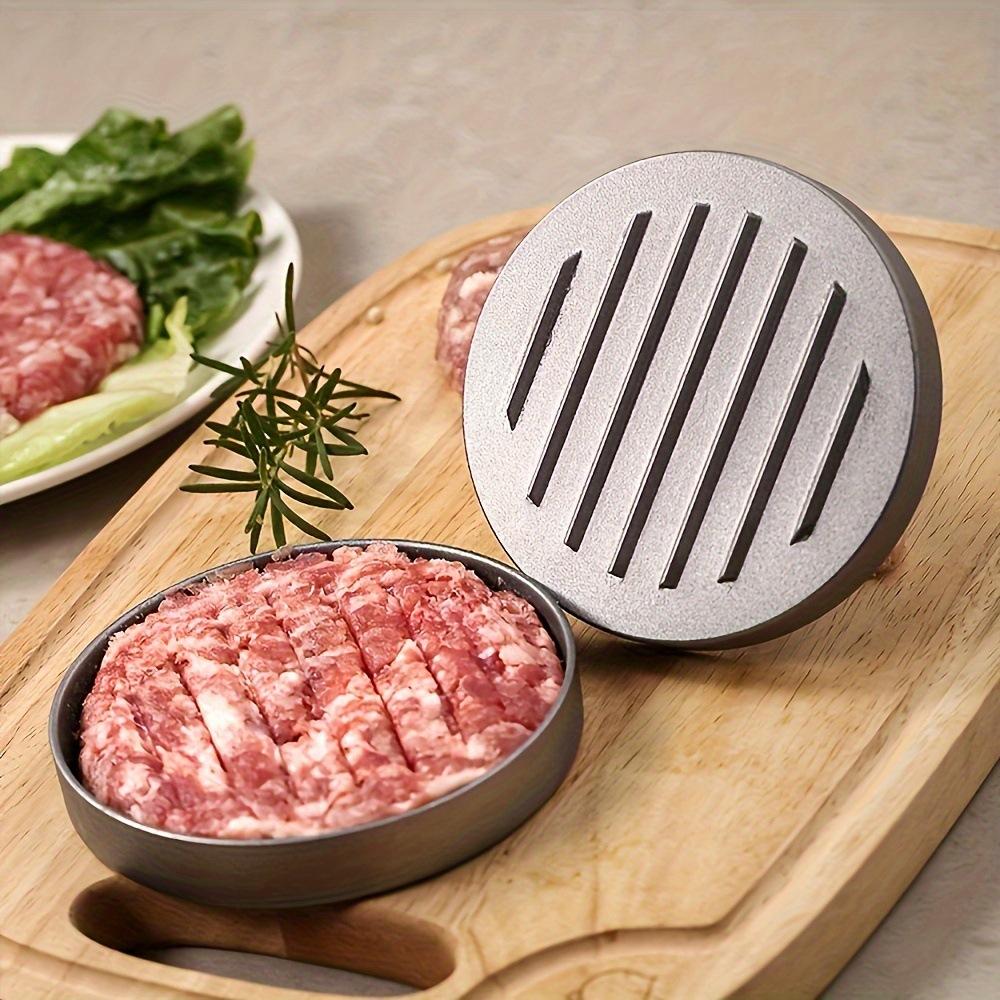 Lis na hamburgery Nepřilnavý Bez deformace Manuální Kulatý Rýžová koule Odolný Přenosný Pohodlný Kuchyňské Hovězí BBQ Nástroje