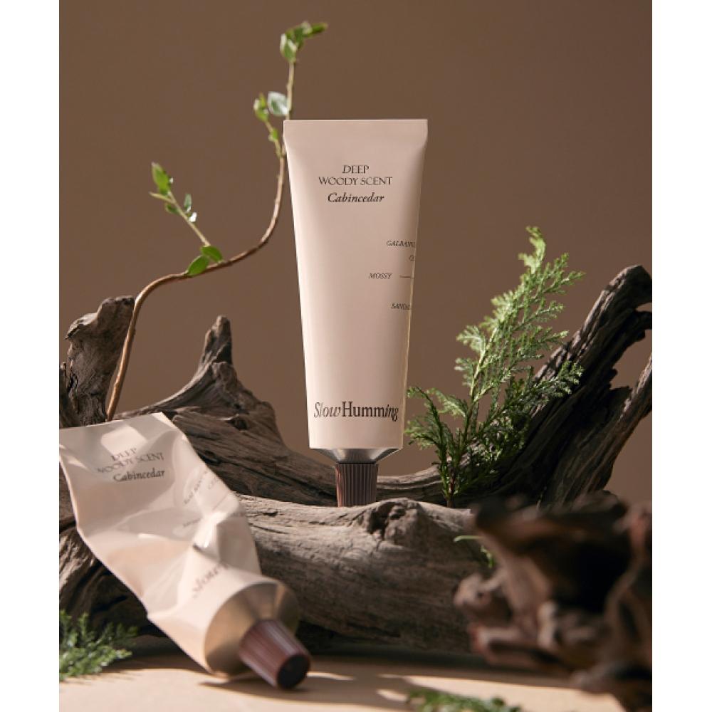 Slow Humming Woodinary Scented Hand Cream 50ml Carbine cedar (S017A)