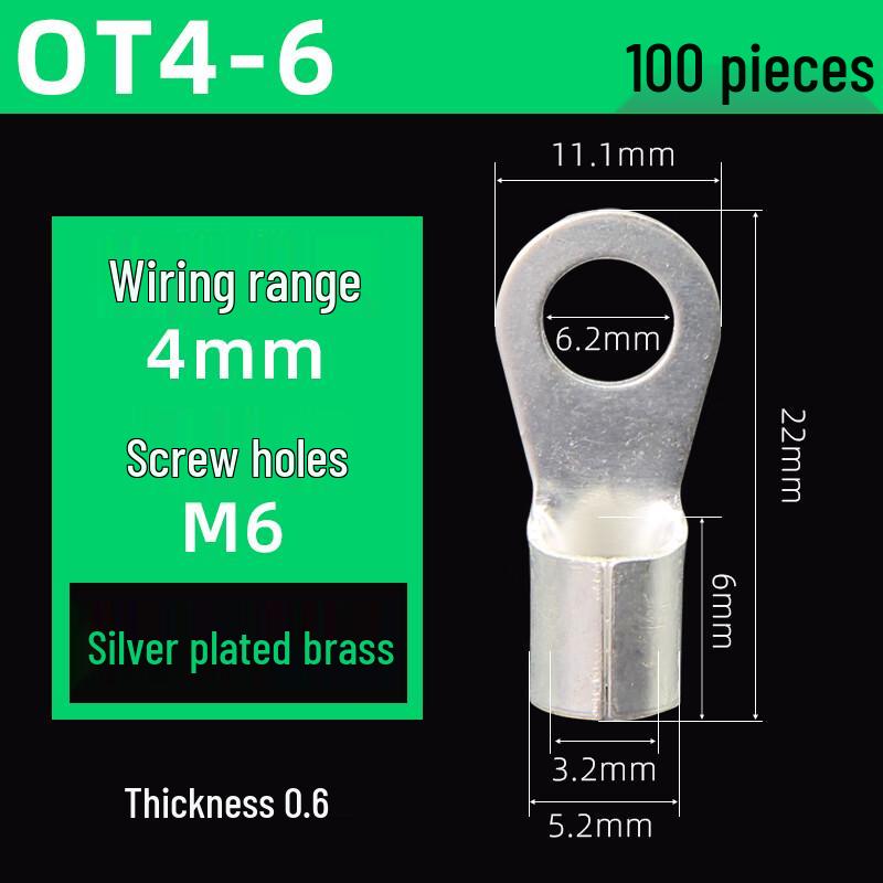 TIANXU Ring O-Type Cold Press Terminal Connector