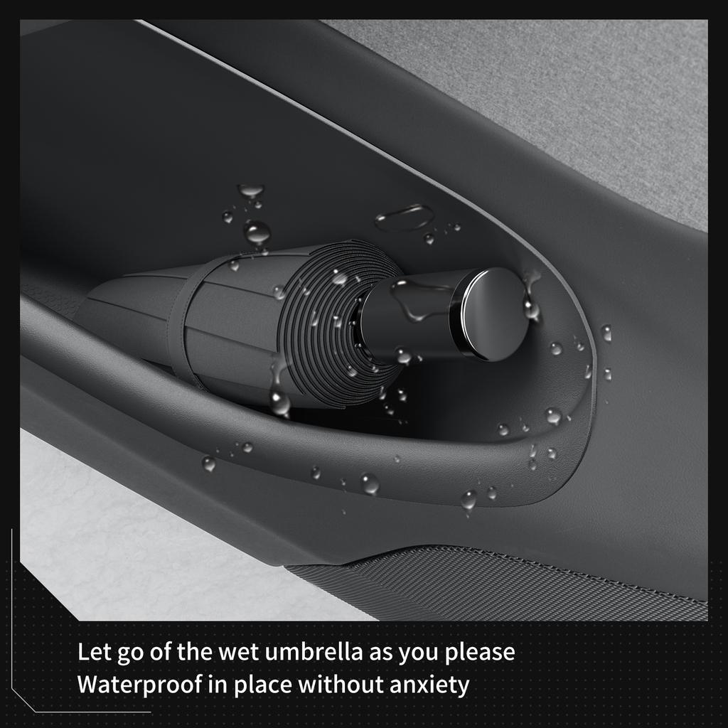 For Tesla Model Y Juniper/Launch 2025 Car Side Door Handle Storage Box Gate Slot Anti Dirty Storage Tidying Tray Accessories