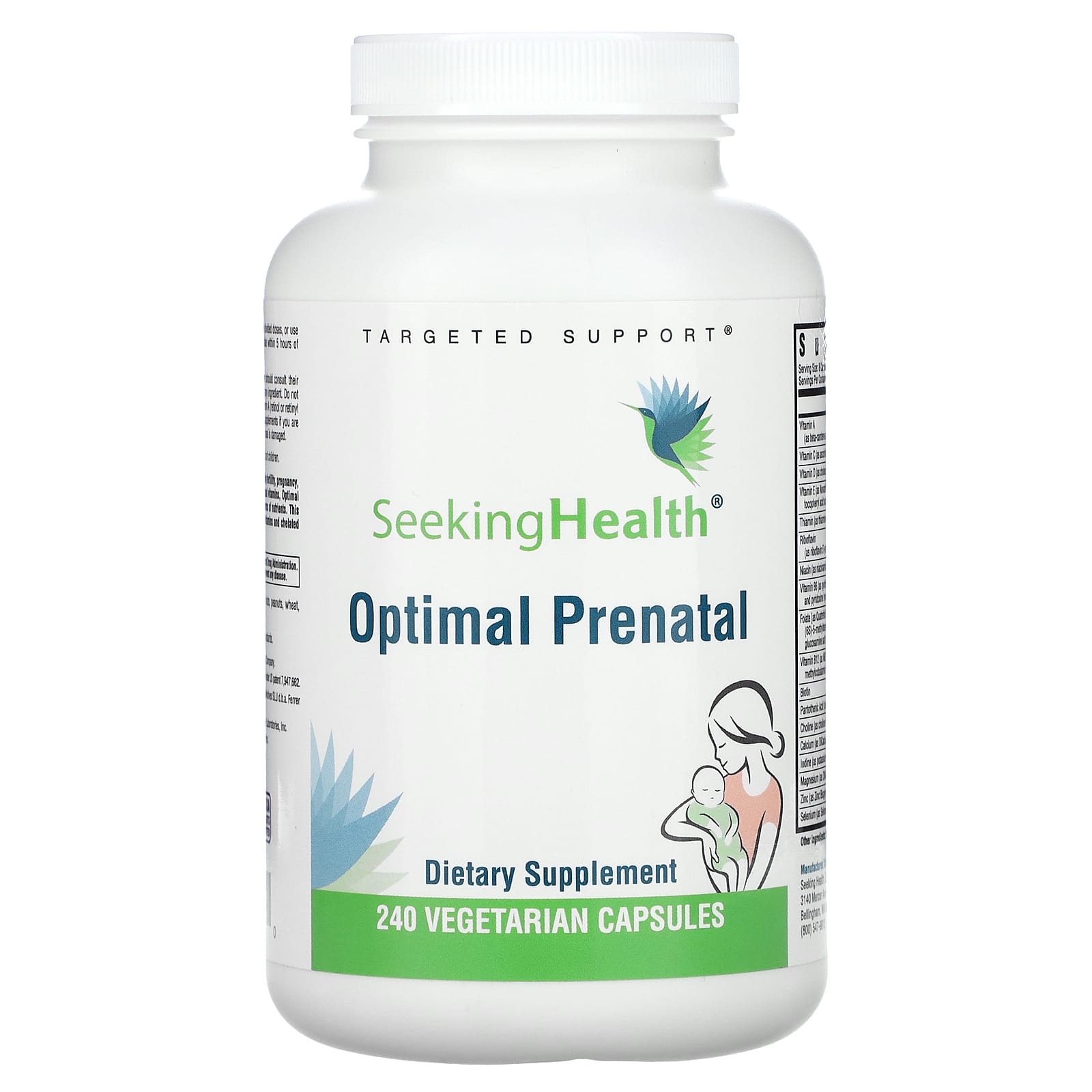

Optimal Prenatal, Veggie Capsules 240