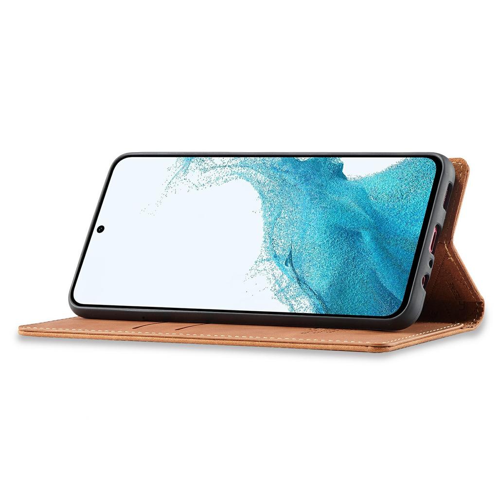 LC.IMEEKE Pouzdro-peněženka z mikrovláknové kůže pro Samsung Galaxy A37 5G