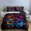 "Colorful Controller Bedding Set" Bedding Duvet Cover Set Duvet Cover Pillowcases (1 * Duvet Cover 2 * Pillowcases, Without Duvet Insert)