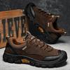 Pantofi de drumeție pentru exterior pentru bărbați, pantofi de drumeție de înaltă calitate, noi, casual, piele moale, talpă moale, pantofi casual, comerț exterior, mărime mare, modă, utilaje