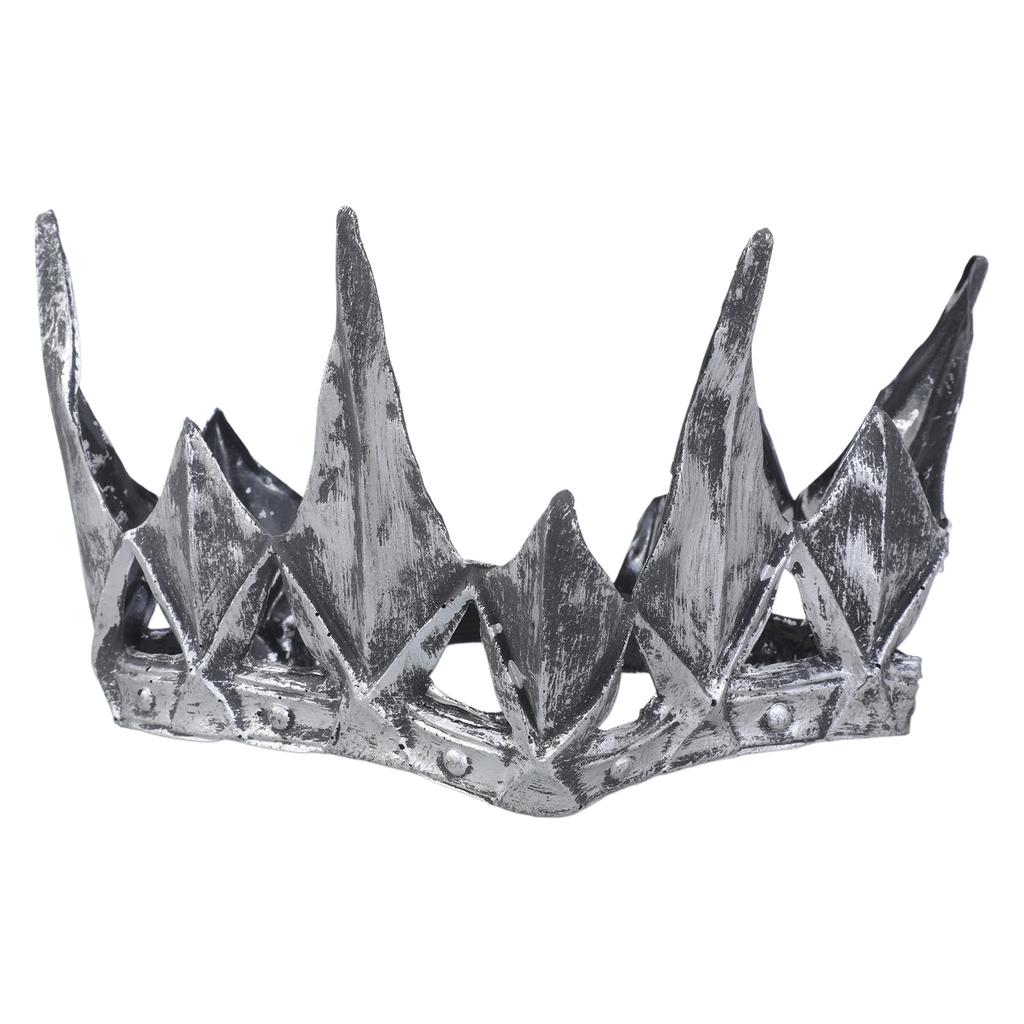 Medieval Old-fashioned Vintage Crown for Men Fashionable for Parties and Festivals Vintage King Crown Headdress Crown