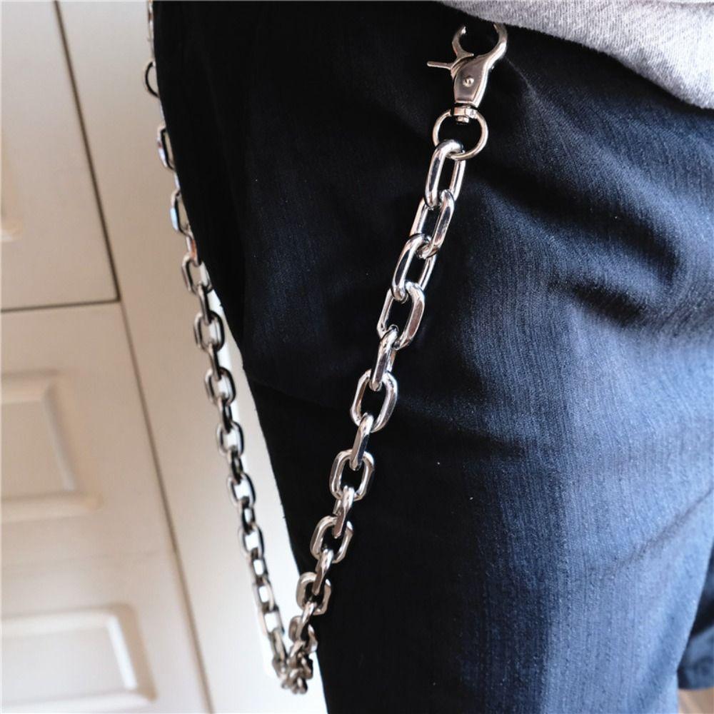 Gothic Pants Waist Chain Metal Alloy Metal Pant Chain Fashion Punk Hip-hop Chain For Women Man