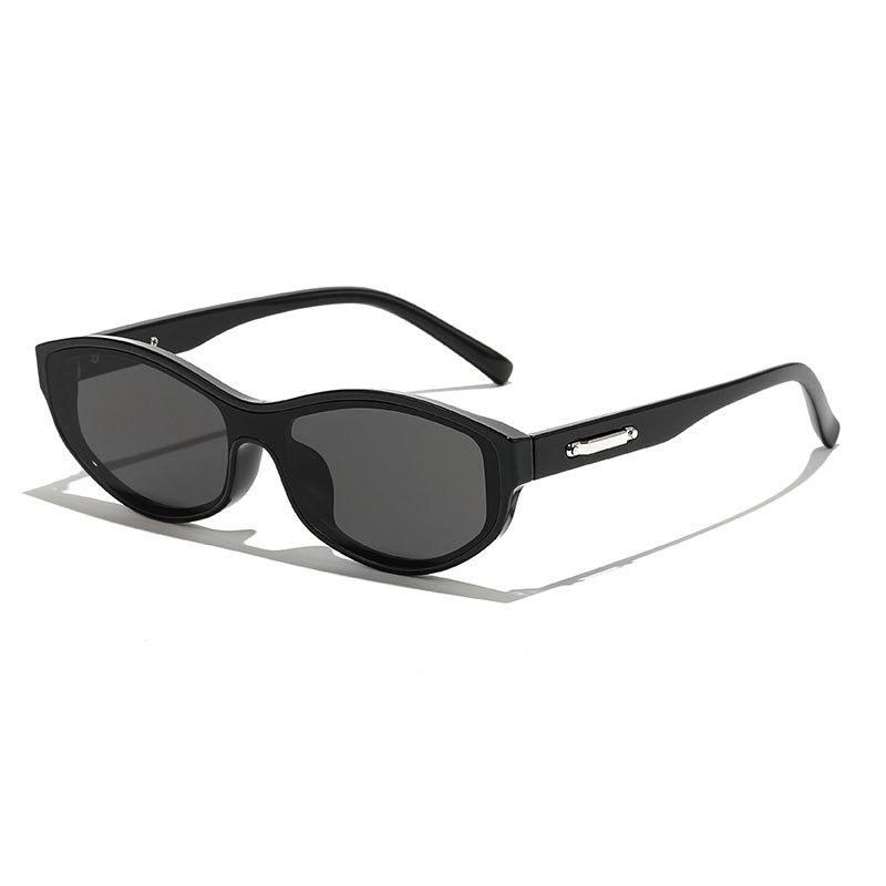 Fashion Trend TR Sunglasses Women's Advanced Sense Small Frame Personalized UV Protection Cat Eye Sunglasses Men's Sunglasses Versatile