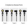 Hot Sale Lemombo Aluminum DC 12V 2 Lens Brightest Universal Mini LED Turn Signals for Motorcycles