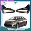 AA92-For Toyota Corolla 2017- (L XLE LE) DRL Fog Light Bezel Cover Left Right Fog Light Frame 8148202660 8148102670 Replacem