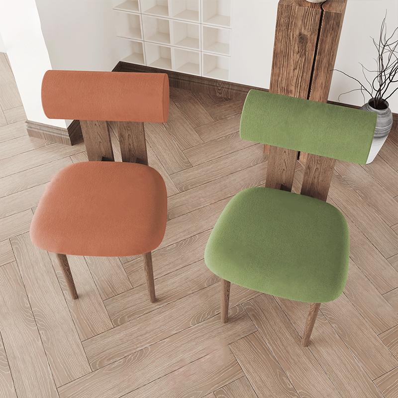 Egyptian Velvet Chair Covers Cylinder Backrest Hippo Chairs Seat Protector Dust Slipcover For Home Dining Room Decor