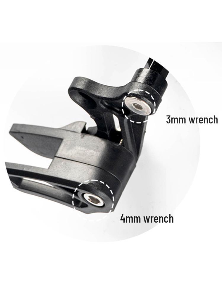 Single Chainring Mountain Bike Chain Guide: Anti-Drop Chain Stabilizer for 8-12 Speed, Front Derailleur Type, Positive/Negative Tooth.
