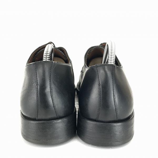 Lottusse Echtleder Goodyear Welt Straight Tip Kleider Business Schuhe Größe 28.0cm Schwarz(GEBRAUCHT)