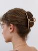 Obla Matte Solid Twist Hair Clip_Colors Hc016