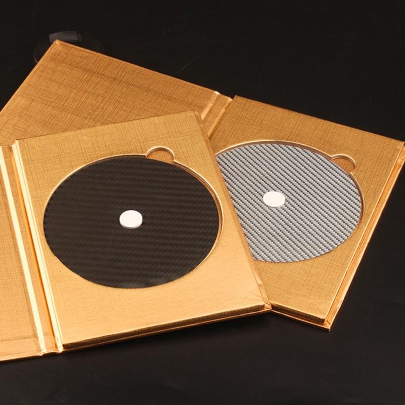 Tape Disc Tuning Mat Pad Carbon Fiber Design Minimizes Motor Vibrations Enhancing Sound