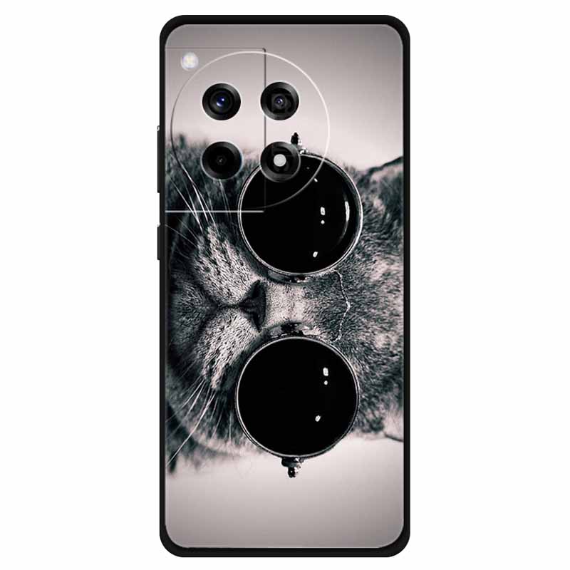 For OnePlus Ace 3 Pro Case Silicone Soft Fashion Cartoon TPU Back Cover for One Plus Ace 3Pro Cases PJX110 Lovely Ace3pro Shell