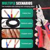 Foldable Design Electrical Wire Stripper Cable Cutter Pliers  DIY Cable Maintenance