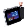 Projection Alarm Clock with USB Charging Port and LCD Time Display