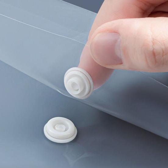 5Pcs Transparent Document Folder A4 Size Test Paper Classification Storage Pocket Waterproof Dustproof Thickened File Holders Office School Supplies