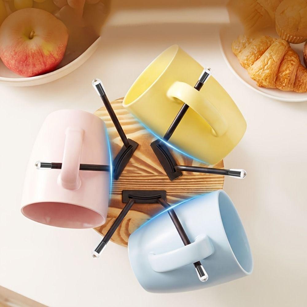 Removable Mug Drying Rack Large Capacity Water Bottles Storage Rack Cup Display Rack  Bedroom