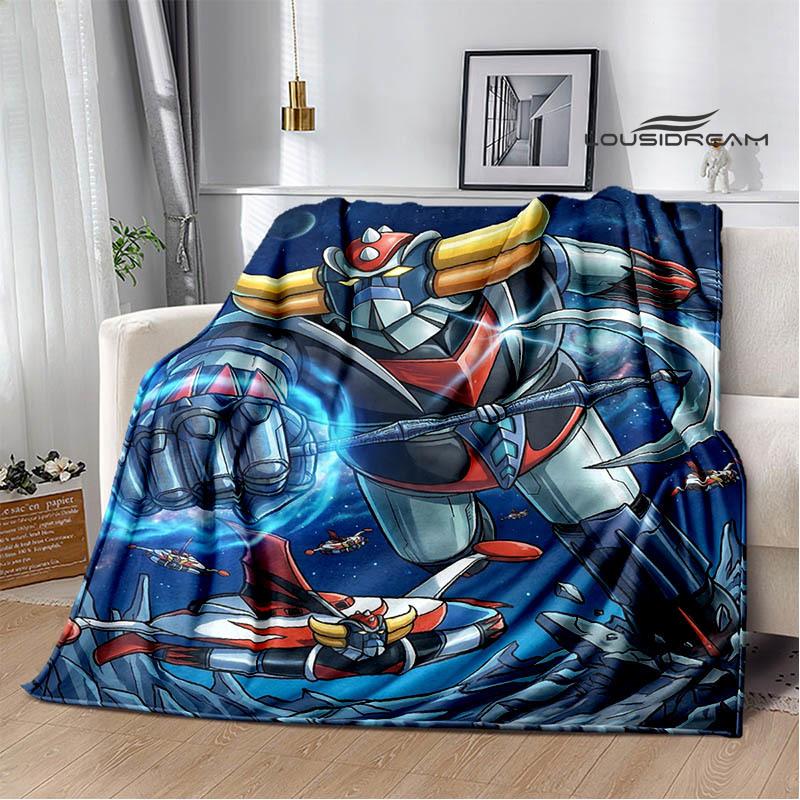 UFO ROBO GRENDIZER GOLDORAK blanket Picnic blanket Warm blankets Outdoor Blanket Home bedlinings blankets for beds Birthday Gift