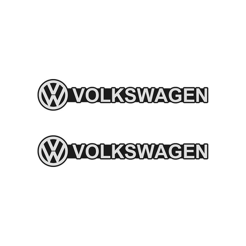 

2025 Hot 3D Emblem Car Audio Stereo Speaker Badge Sticker For Volkswagen Tiguan Passat Golf Polo Touareg Magotan ID.3 Touran Bee