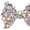 10 Pcs 3D Rhinestone Bow Tie Shape Nail Art Tip Glitter Decoration DIY Manicure