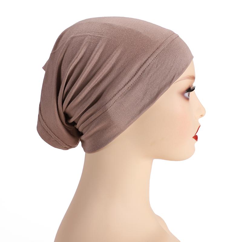 New Designs Muslim Underscarf Women Undercaps Cotton Jersey Headwrap Cover Inner Hijab Cap