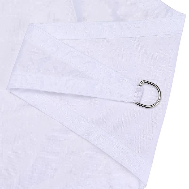 White Waterproof SunShade Sail Garden Sun Shelter Patio Pool Canopy Outdoor Camping Awning Boat Shading Cloth Polyester