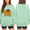 Unisex Lightweight Long Sleeve Neck Pullover with Fashion Print