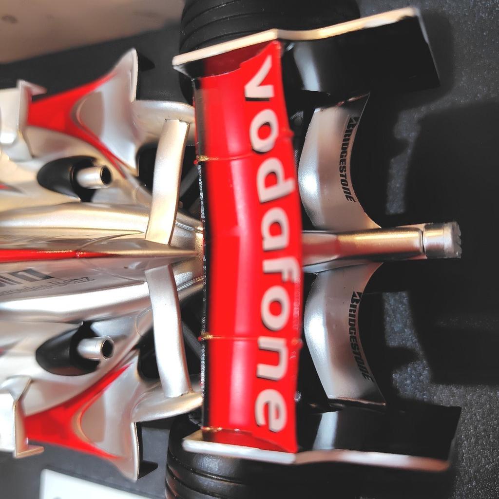Hot Wheels McLaren Mercedes Lewis First Winning Car Mint 1/18 MP4-22 - Hamilton's [Un D, Condition]