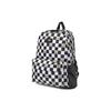 Vans SpongeBob, Collaboration Polyester Backpack Regular Unisex Black White Checkerboard Vans VN0A5KHQQ7Y