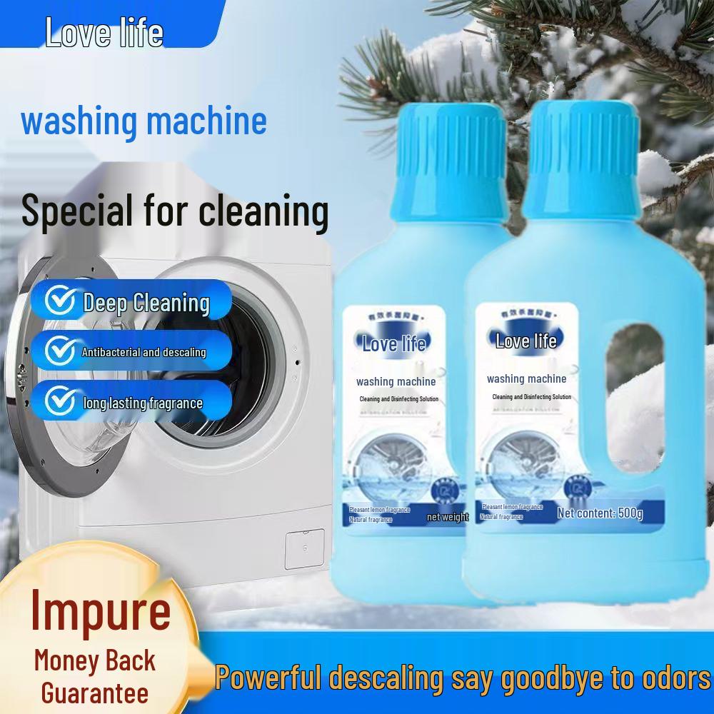 Green Leaf Love Washing Machine Tub Cleaner - Strong Descaler for Fully Automatic Inner Drums