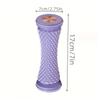 Durable And Safe 1Pc Deep Tissue Foot Massager Roller Spiky Yoga Plantar Fascia Relief W/ Non-Slip Base For Muscle Relaxation Reflexology Therapy