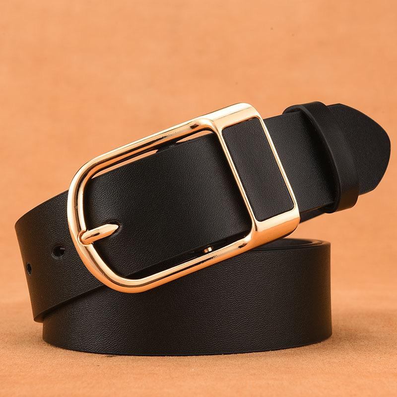New High-end Belt Pin Buckle Men's Belt Simple Versatile Retro Casual Pants Belt