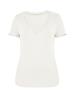Womens Y2K Lace V Neck T Shirt Short Sleeve Slim Fit Going Out Top