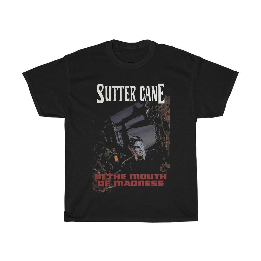 In The Mouth Of Madness, Black T-shirt, Fictional Sutter Cane Horror Novel M