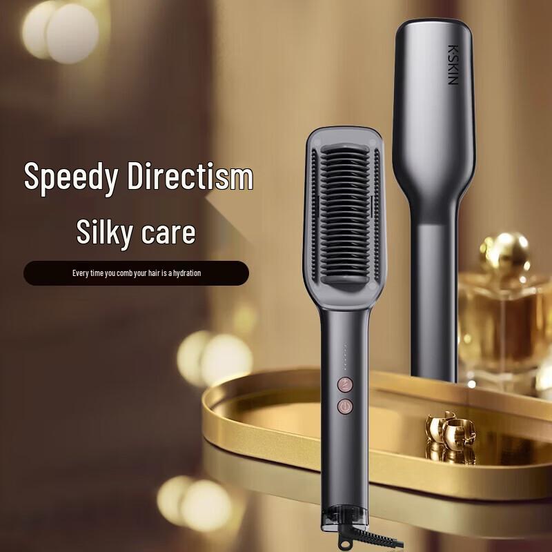 

Jinda Negative Ion Hair Straightener & Curler Comb KD377 CN plug (adapter included)