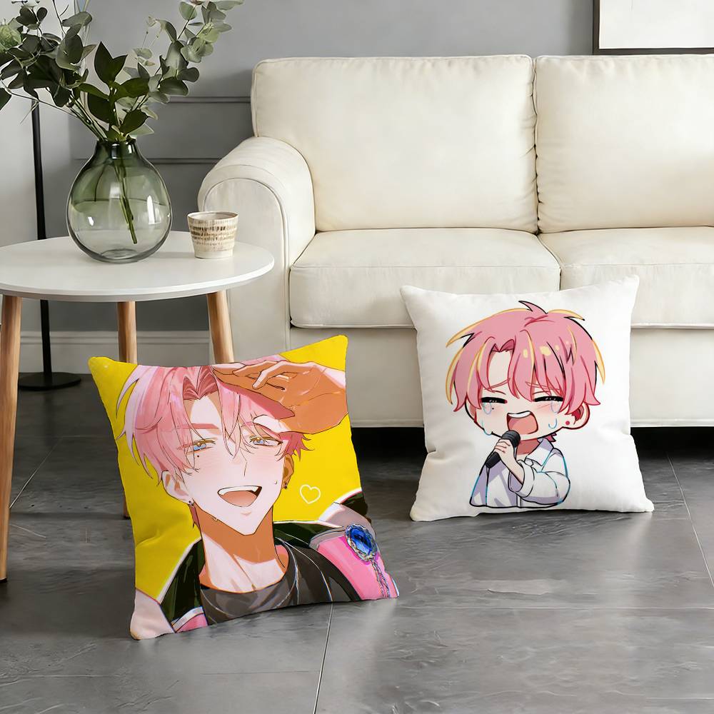 T-Tamon Kun Anime Pillow Case Pattern Printed Pillowcase For Living Room Sofa Cushion Cover