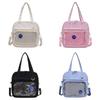 Pure Color Cute Crossbody Bag JK Student School Bag Transparent Japanese Shoulder Bag Girl/Boy