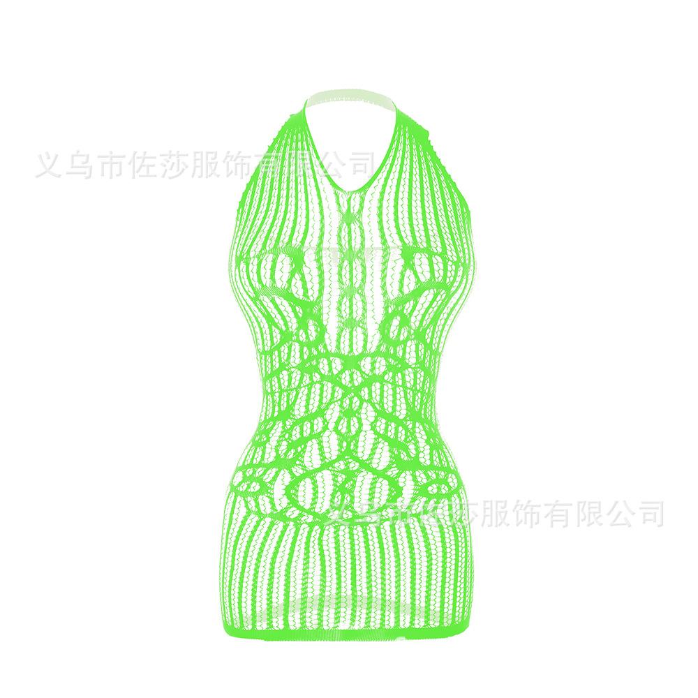 Sex Underwear Uniform Jacquard onesie Lace-up crotch tights Stockings