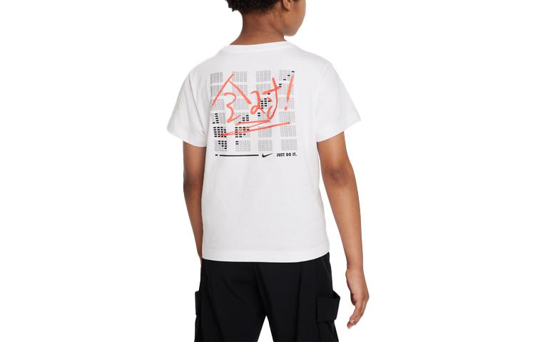 Nike Kids T Shirts Crew Neck Moderate FQ0722-100