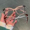 Fashion Trendy Woman Eyeglasses New Style Anti Blue Light Women's Glasses European American Eyeglass Frames