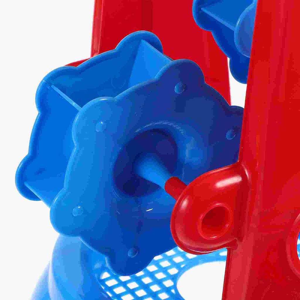 5 PCS Sand Bucket Kids Playing Toy Sandbox Toys Clock Toddler Beach Wheel