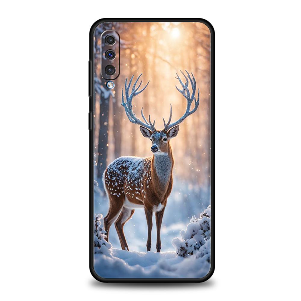 Landscape Winter Light Snow Case For Samsung A56 A36 A26 A24 A16 A14 A12 A32 A50 A70 A20E A22 A40 A34 A54 A42 A52 5G A06 Cover