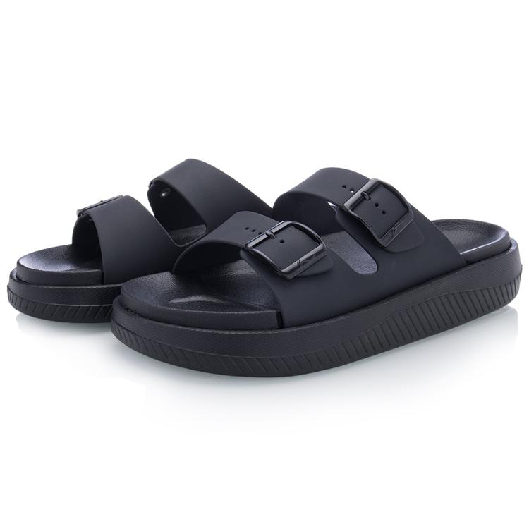 New LiNing Clap Slide Slippers Men's Black AGAQ001-3