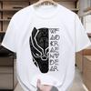 2026 New Marvel Black Panther Wakanda Forever Tshirt Mens Tribal Pattern Casual Short Sleeve Tee High Quality
