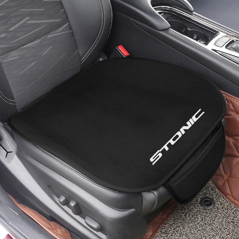 ATC2 Car Front Seat Cover Polyester Fabric Protector Cushion Interior Accessories For Kia STONIC CARNIVAL PICANTO MOHAVE RIO SELTOS