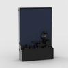 Compatible Building Blocks MOC Space Age Story – Dark World Creative Assembly Mini Scene Display Piece