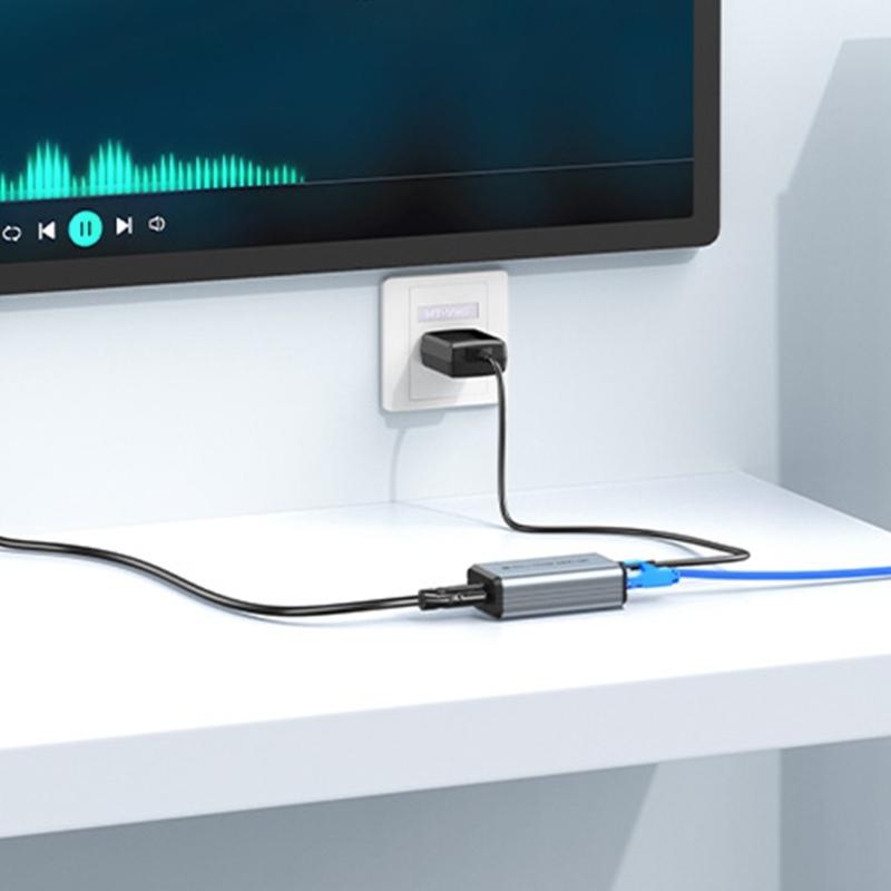 150M HDTV Extender Over Cat5e/Cat6 Cable Supports 1200P Resolution With POCs Power Supply For Long Distances Transmission