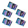 5 Set Twist Locks Colorful Rectangular Durable Exquisite Bag Closures for DIY Shoulder Bags Purses